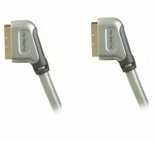 Belkin PureAV 4.8m SCART Lead Cable OFC RGB 21 Pin Fully Wired