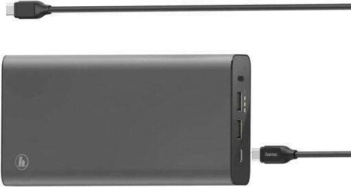 Hama USB-C Power Bank, 26800 mAh with Power Delivery (PD) (Macbook / Notebook / Phone)