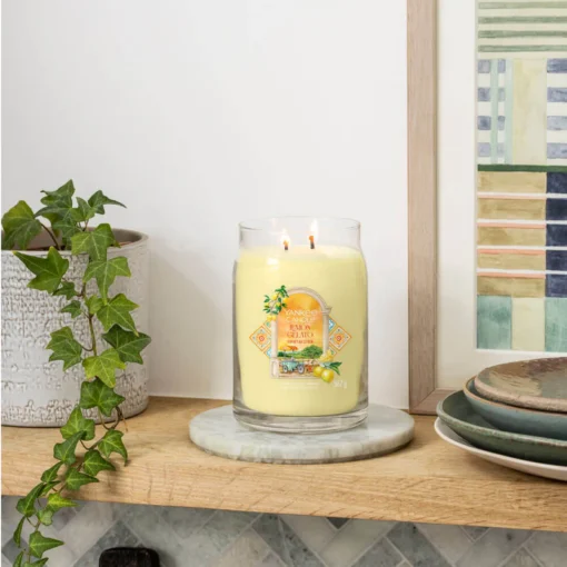 Yankee Candle Lemon Gelato Candle - Image 2