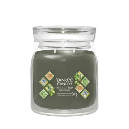 Yankee Candle Olive and Cypress Candle