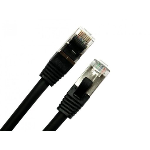 CAT8 LSZH Network Ethernet Cable 5m S/FTP High Speed 40Gbps/2000Mhz RJ45 Patch Lead - Black