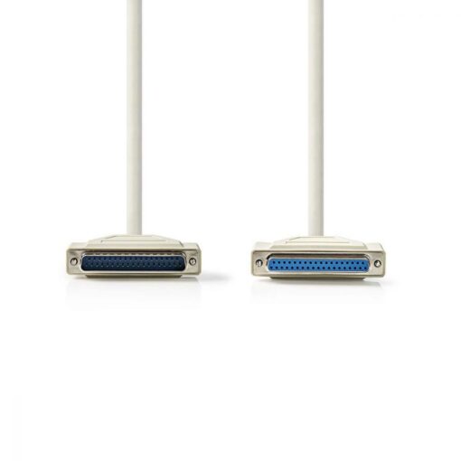 5m Serial Cable D-Sub 25-pin Male to D-Sub 25-pin Female